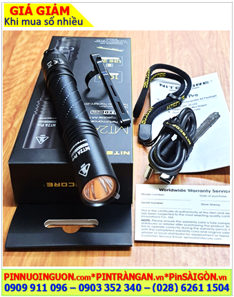 Nitecore MT06MD, Đèn pin siêu sáng Nitecore MT06MD với 180Lumens chiếu xa 100m 